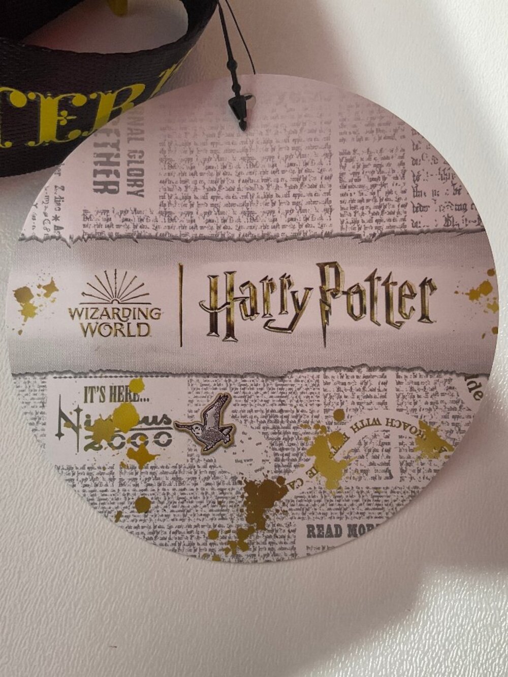 NWT Harry Potter Butterbeer 8" Water Bottle Holder FLY26015 Wizarding World - Picture 7 of 16